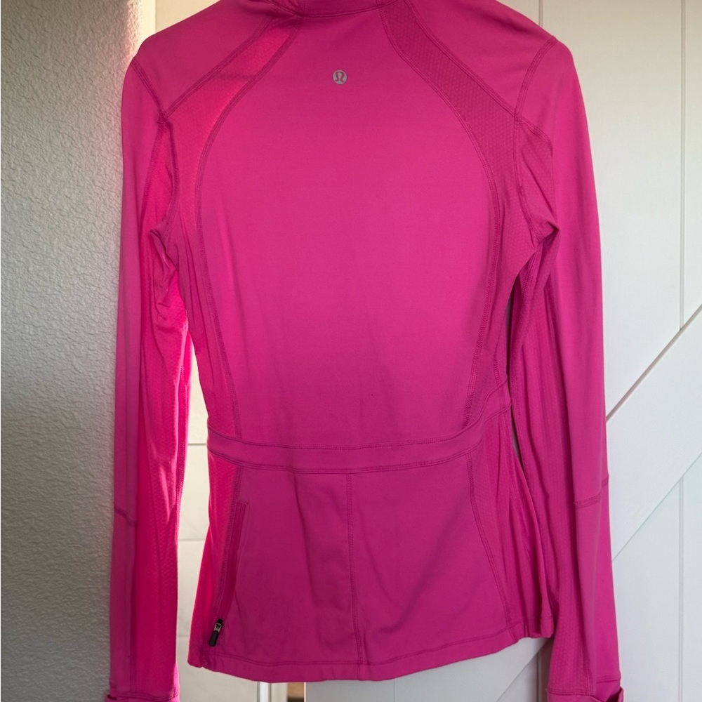 lululemon athletica Pink half zip - Picture 2 of 2